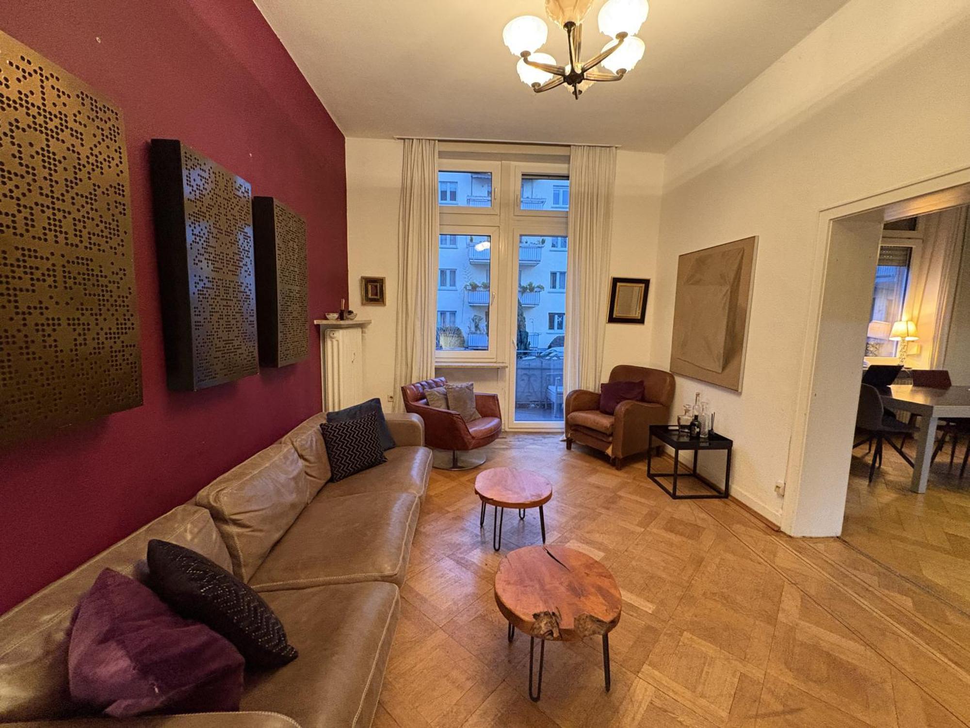 Geraeumige 4-zimmer-wohnung Im Familienfreundlichen Westend Mit Balkon Frankfurt am Main