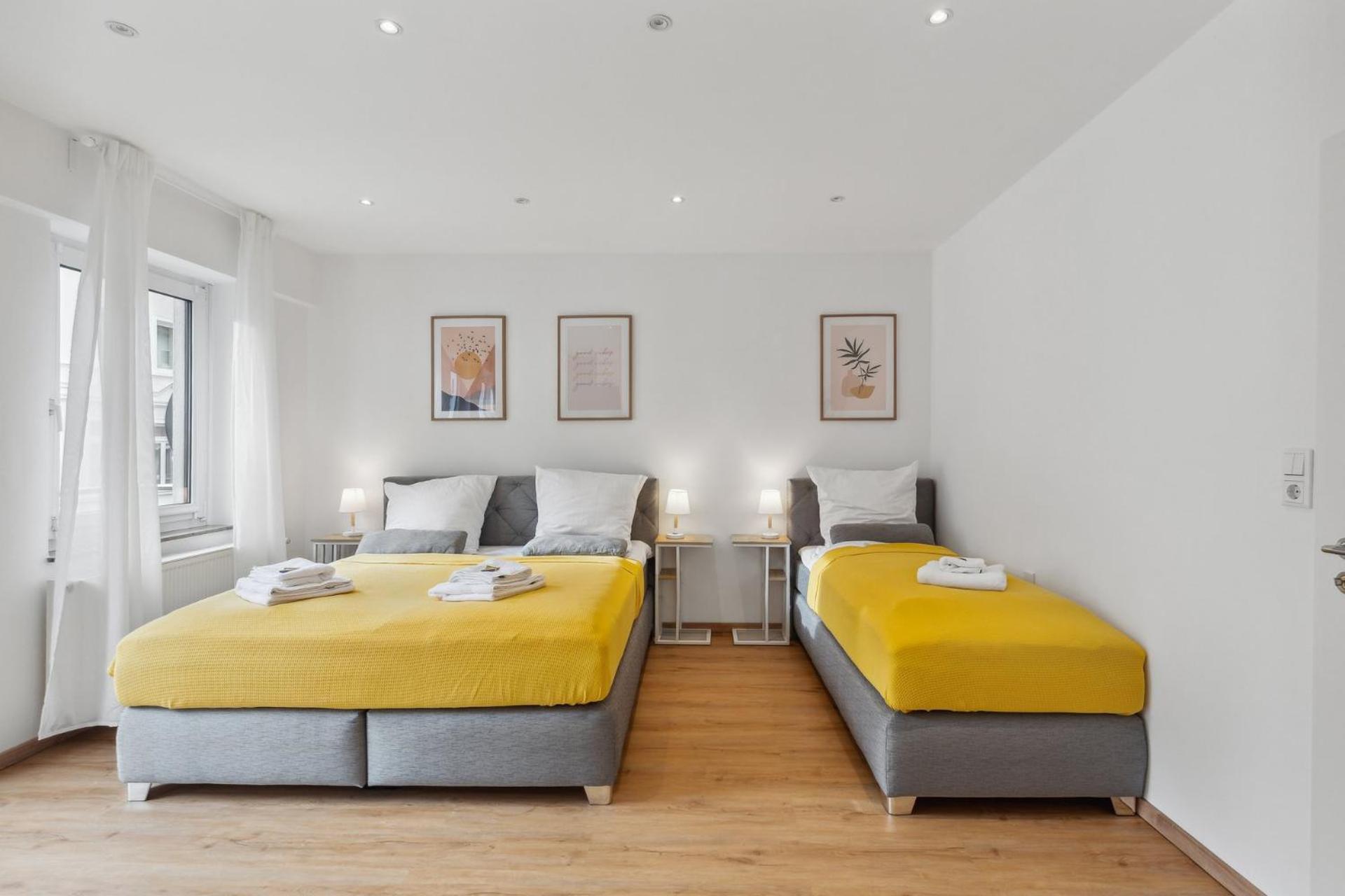 Nearcityapt, Parkplatz, 6personen, Naehe Messe Apartamento