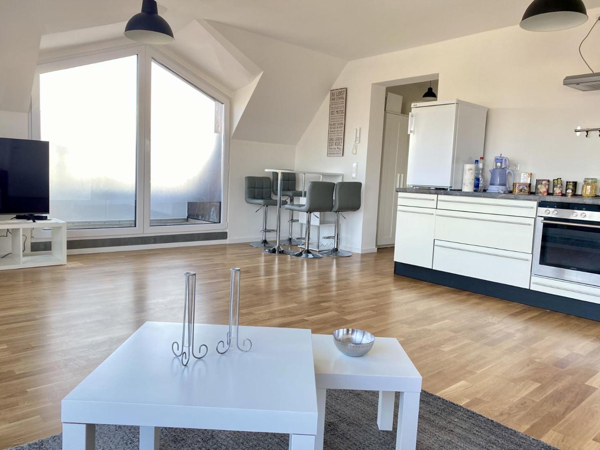Schoenes Erwachen Im Frankfurter Penthouse Accommodatie bij particulieren